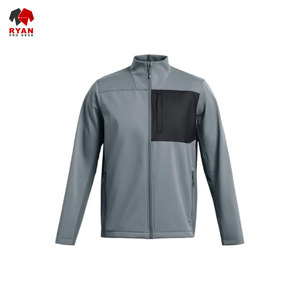 Veste Softshell de Qualité Supérieure pour Hommes, Fermeture Éclair, Col Montant, Tissu Respirant avec Logo Personnalisé - Product Image 1