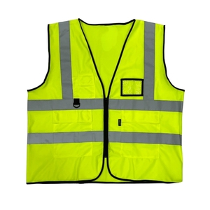 Gilet de sécurité personnalisable réfléchissant multi-poches, haute qualité, respirant et résistant - Product Image 3