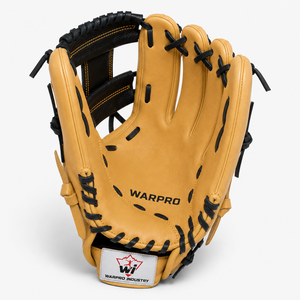 Premium Tan Black Leather <b>Baseball</b> Fielding Glove Durable Outfield Training Sports Mitt for Adult Youth Practice and Game Play - Product Image 3