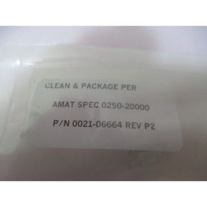 AMAT 0021-06664 Flag, Sigma Plug Through, 422305 - อุปกรณ์และชิ้นส่วนเซมิคอนดักเตอร์ระดับโลกที่เชื่อถือได้ - Product Image 4