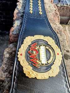 Top Selling Wrestling Belt Customize Black Gold Eco-friendly Unisex High Waist Brass & Pu Leather Wrestling Championship Belt - Product Image 2