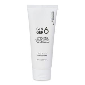 Nettoyant visage nourrissant aux herbes avec ingrédients biologiques, gel anti-acné, nettoyant moussant quotidien à l'eau de gingembre et à l'acide hyaluronique - Product Image 6