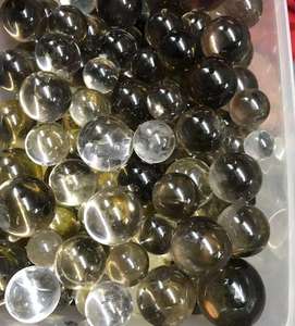 Natural Smoky Quartz Crystal Sphere Polished Reiki Chakra <b>Healing</b> Stone Handmade Wholesale Bulk Home Decor Gift Gemstone - Product Image 2