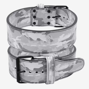 Gray Camouflage Leather Adjustable Lightweight Breathable Durable Straight Professional Protection Body Building <b>Training</b> - Product Image 1