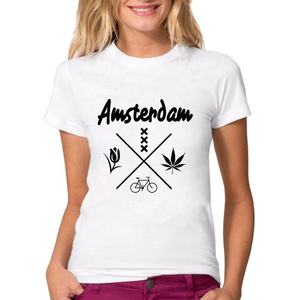 New Style Wholesale Design Printed Slim Fit Cotton Ladies t Shirts Women t Shirt Girl T Shirts - Product Image 2