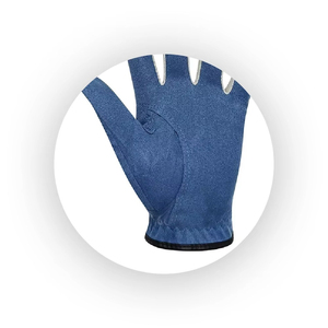 Gants d'équitation en cuir antidérapants à doigts complets unisexes, personnalisables avec logo OEM – Meilleur prix, vente chaude - Product Image 2