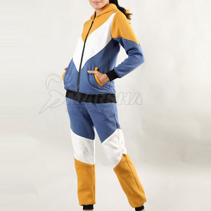 Low Moq Custom Design Women <b>Tracksuits</b> Outdoor Use Women Clothing Solid Color <b>Plain</b> <b>Tracksuit</b> - Product Image 2