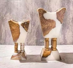 Nouveau Brûleur à Bakhoor Magnétique en Résine Époxy Bois 2026, Brûleur à Encens Madhkan, Brûleur à Oud Arabe pour la Maison - Product Image 2