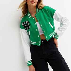 Blouson moto sur mesure pour femme, coupe classique, en jean écossais, haute qualité, décontracté, manches longues, imperméable, coupe-vent, écologique - Product Image 1