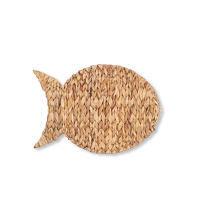 Decoración de pared de jacinto de agua Náutico al por mayor barata-decoración colgante de pared en forma de animal oceánico, acento de colgador de pared bohemio de granja - Product Image 2