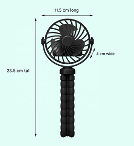 Ventilador Portátil Plegable de Escritorio Octopus Mini sin Aspas, 4 Velocidades, para Cochecito - Product Image 5