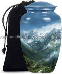 Urnas de cremación de metal para hombres y mujeres, urnas decorativas, urnas hechas a mano, urnas conmemorativas para adultos, urnas funerarias - Product Image 5