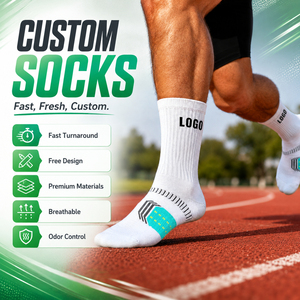 Custom Striped Knitted Nylon/Cotton Anti-Bacterial Baseball <b>Socks</b> Knee High Athletic Team <b>Socks</b> Breathable Cuff Logo OEM ODM - Product Image 1