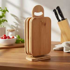 Planche à découper en bois pour la cuisine, nouveau design, planche à découper de haute qualité, fabricant, viande et légumes - Product Image 1