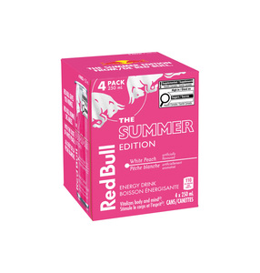 Wholesale B2B Red Bull Summer Edition White Peach 250ml <b>Energy</b> <b>Drink</b> Bulk Selling for Distributors - Product Image 6