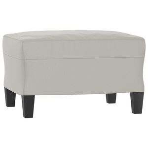 Sillón Gris Claro con Reposapiés para Sala de Estar - Product Image 5