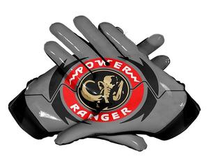 Gants de football américain personnalisés, légers, anti-UV, antidérapants, à doigts entiers, avec sangle de poignet réglable, pour un usage unisexe - Product Image 1