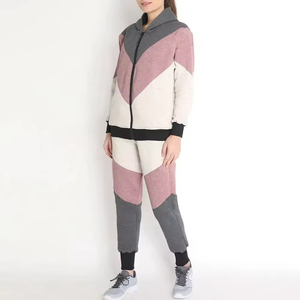Chándal de Color Liso para Mujer, Ropa Deportiva, Nuevo Chándal para Mujer Adulta, Chándal Informal Personalizado 100% Algodón - Product Image 3
