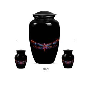 โกศรูปแมลงปอสำหรับใส่เถ้ากระดูกมนุษย์ โกศขนาดใหญ่สำหรับผู้ใหญ่ชาย โกศสำหรับใส่เถ้ากระดูกมนุษย์ผู้ใหญ่หญิง ของที่ระลึกสำหรับใส่เถ้ากระดูก - Product Image 1