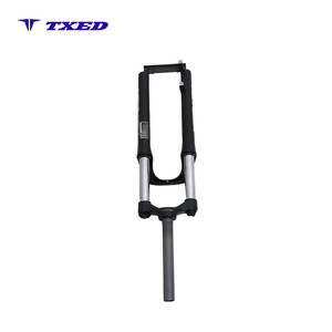 <span class=keywords><strong>Fourche</strong></span> avant à suspension externe en aluminium non fileté avec ressort hélicoïdal et verrouillage hydraulique, frein à disque 28,6x25,4x212mm, tube en acier M9*<span class=keywords><strong>100</strong></span> - Product Image 2