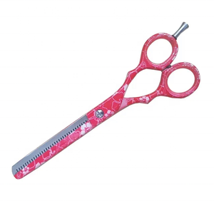 กรรไกรตัดผม Tegra Surgical สำหรับคนถนัดขวา ใบมีดเหล็กกล้าไร้สนิม 440C 28 ฟัน ด้ามจับยาง กรรไกรตัดผมระดับมืออาชีพ - Product Image 6