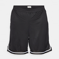 Shorts de basketball personnalisés en mesh pour hommes, à taille élastique, couleur unie, coupe classique, en vente, faible MOQ