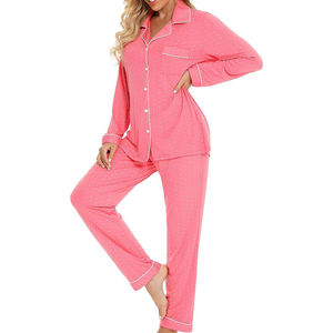 Chic <b>Women</b> Nightwear Stylish Pajama Suit Comfortable Night Suit Modern Sleepwear Elegant Loungewear Premium Wholesale Night Suit - Product Image 4