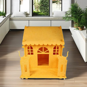 Nichoir pour chat insonorisé écologique personnalisable, pliable, modulaire, en feutre acoustique, amovible, lavable, lits pour animaux de compagnie d'intérieur - Product Image 5