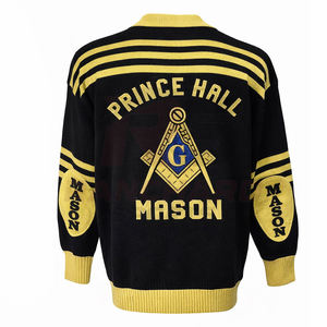 Suéter Masónico para Hombre con Logotipo – Jersey Masónico de Punto Premium, Ropa Casual Cómoda para Invierno, Diseño Personalizado y Marca Privada - Product Image 2