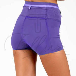 Shorts Deportivos de Compresión para Mujer, Personalizados OEM, para Entrenamiento, Fitness, Running, Gimnasio, Shorts Casuales de Verano con Estampado Personalizado - Product Image 3