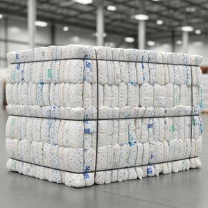 Couches pour bébés en balles, couches pour bébés de qualité supérieure avec technologie d'absorption avancée, toucher doux et tenue longue durée - Product Image 4