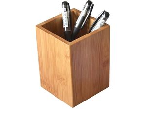 Handmade Wooden Pen Holder <b>Desk</b> Organizer Office Supplies Storage Pencil Cup <b>Rustic</b> Desktop Accessories - Product Image 1