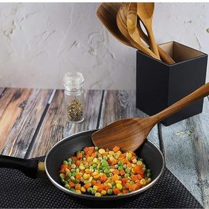 Handmade Wooden Non Stick Cooking Spoon Heat Resistant Kitchen <b>Utensils</b> for Mixing Turning Serving Food - Product Image 5