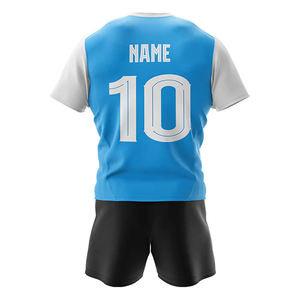 100% Polyester Full Sublimation Printed Rugby Uniform Wholesale Sports Wear Half Sleeve Sublimation Rugby Uniform - Product Image 5
