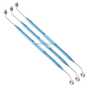 Set de Instrumentos Marcadores de Doble Punta para Capsulorrhexis, Equipo Quirúrgico Oftálmico Manual de Acero - Product Image 2
