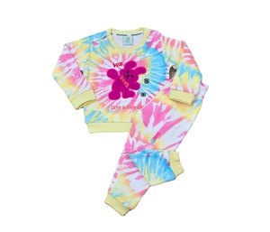 Conjunto de pijamas de algodón de punto informal para mujer, conjunto de pantalones cortos de 2 piezas, ropa de abrigo con estampado bonito para recién nacido - Product Image 1