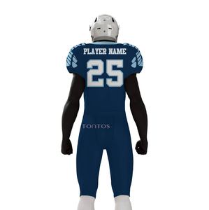 Maillots et uniformes de football américain unisexes les plus vendus, respirants, à séchage rapide, à manches courtes pour adultes et jeunes - Product Image 3
