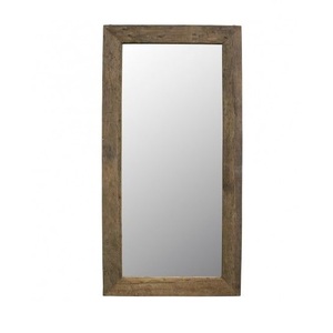 Wooden <b>Mirror</b> Frame Decorative Household Accent for Contemporary Spaces and Sophisticated Interior Decor - Product Image 4