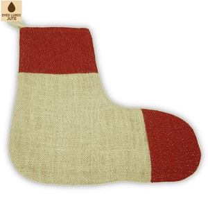 Sac fourre-tout en jute naturel non laminé pour cadeaux, modèle festif 31x31x16 cm, logo personnalisé, vente en gros, OEM, marque privée, réutilisable, modèle AB0705 - Product Image 1