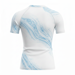 Custom sublimated rash guard for men <b>women</b> kids MMA BJJ jiu jitsu no gi training durable <b>compression</b> shirt wholesale swimwear - Product Image 2