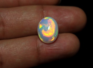 Gemas Hasnain, Ópalo Etíope Natural de Excelente Calidad, Corte Ovalado, 5 Quilates, Multicolor, 14.5*11*6mm, Gema para Joyería - Product Image 4
