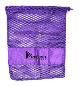 Sac à cordon en maille toutes couleurs Relevo Industries, léger, pour le sport, le rangement et les accessoires de danse - Product Image 6