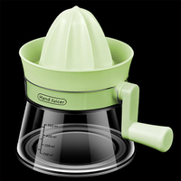 Hotselling mini sinaasappel- en citroenenpers, fruitpulpseparator, citruspers, blender, handmatige fruitpers