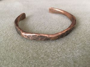 Decorative Handmade <b>Copper</b> Bracelet with Classic Finish Suitable for Retail Stores and Jewelry Distributors - Product Image 4