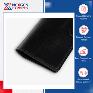 Distributeur mondial vendant des housses de chéquier vintage de qualité supérieure, étanches, anti-poussière, fines, avec porte-cartes et bouton, en gros - Product Image 4