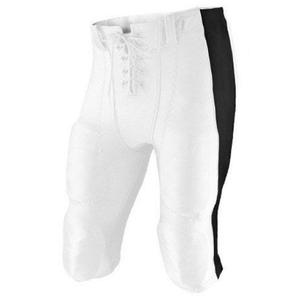 Maillot de football américain personnalisé imprimé blanc et noir, col en V, manches courtes, maille respirante, uniforme pour homme, taille adulte - Product Image 3