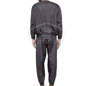 Combinaison de sauna pour hommes en fibre de polyester légère, respirante et de haute qualité, sur mesure, à prix de gros et faible MOQ, pour hôtel - Product Image 2