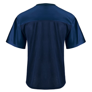 เสื้อเจอร์ซีย์ใส่เล่นกีฬาเสื้อเจอร์ซีย์สำหรับฝึกซ้อมฟุตบอลแบบอเมริกันแผงผ้าไหมซาติน - Product Image 2