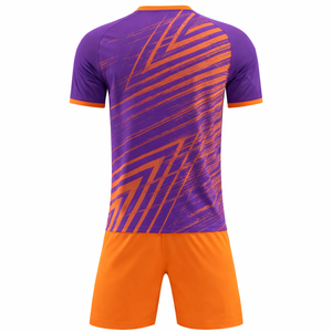 Maillots de sport à col rond en Spandex/Polyester - Respirants, anti-humidité, séchage rapide, personnalisables avec le nom de l'équipe, unisexes - Product Image 2