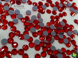 Chatons en strass de qualité supérieure Sun Tangerine Hyacinth Light Siam pour la fabrication de bijoux en gros, verre Sun Tangerine Hyacinth Light Siam - Product Image 2